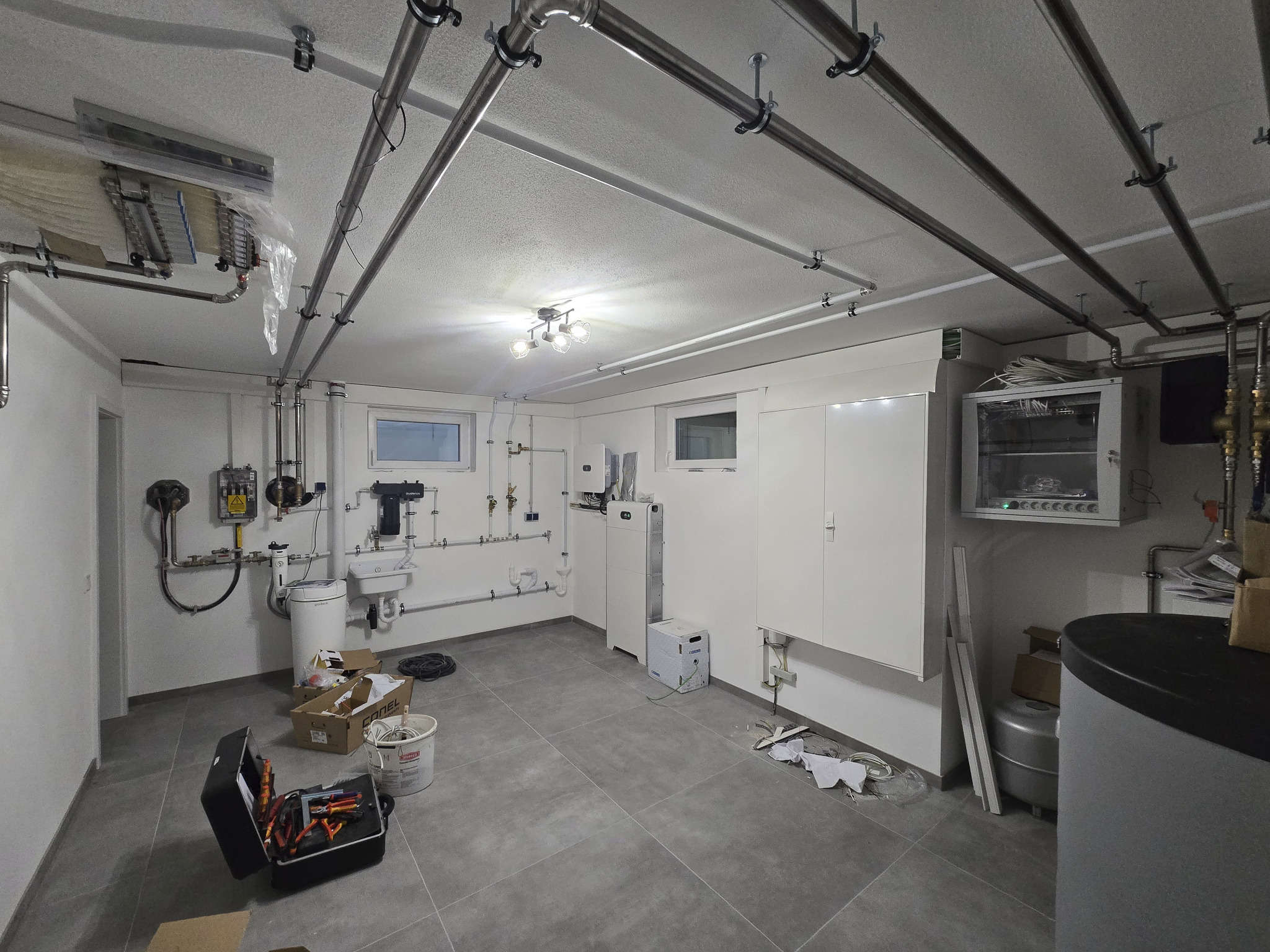 Elektrotechnik Technikraum Installation