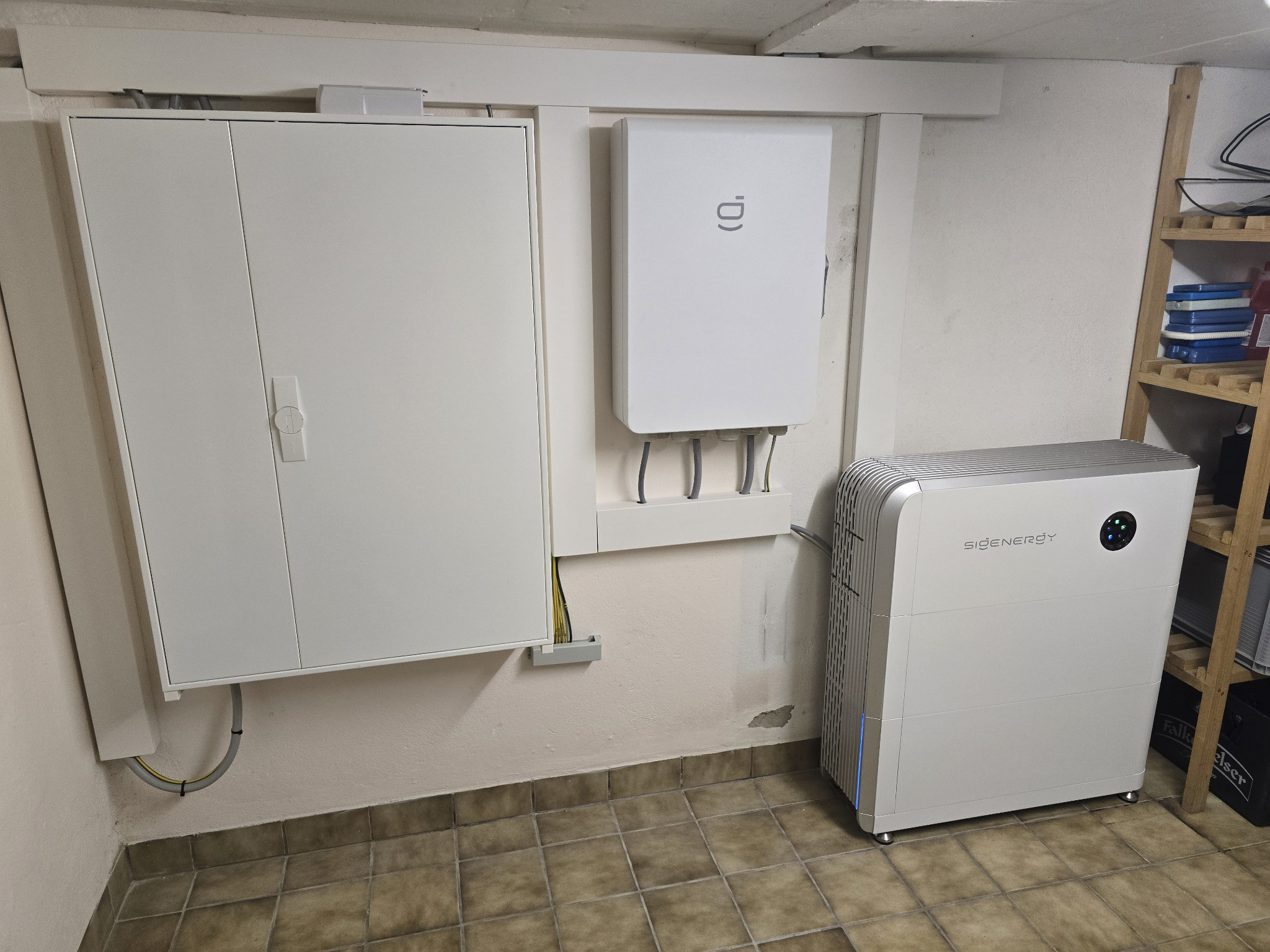 PV Batteriespeicher Installation