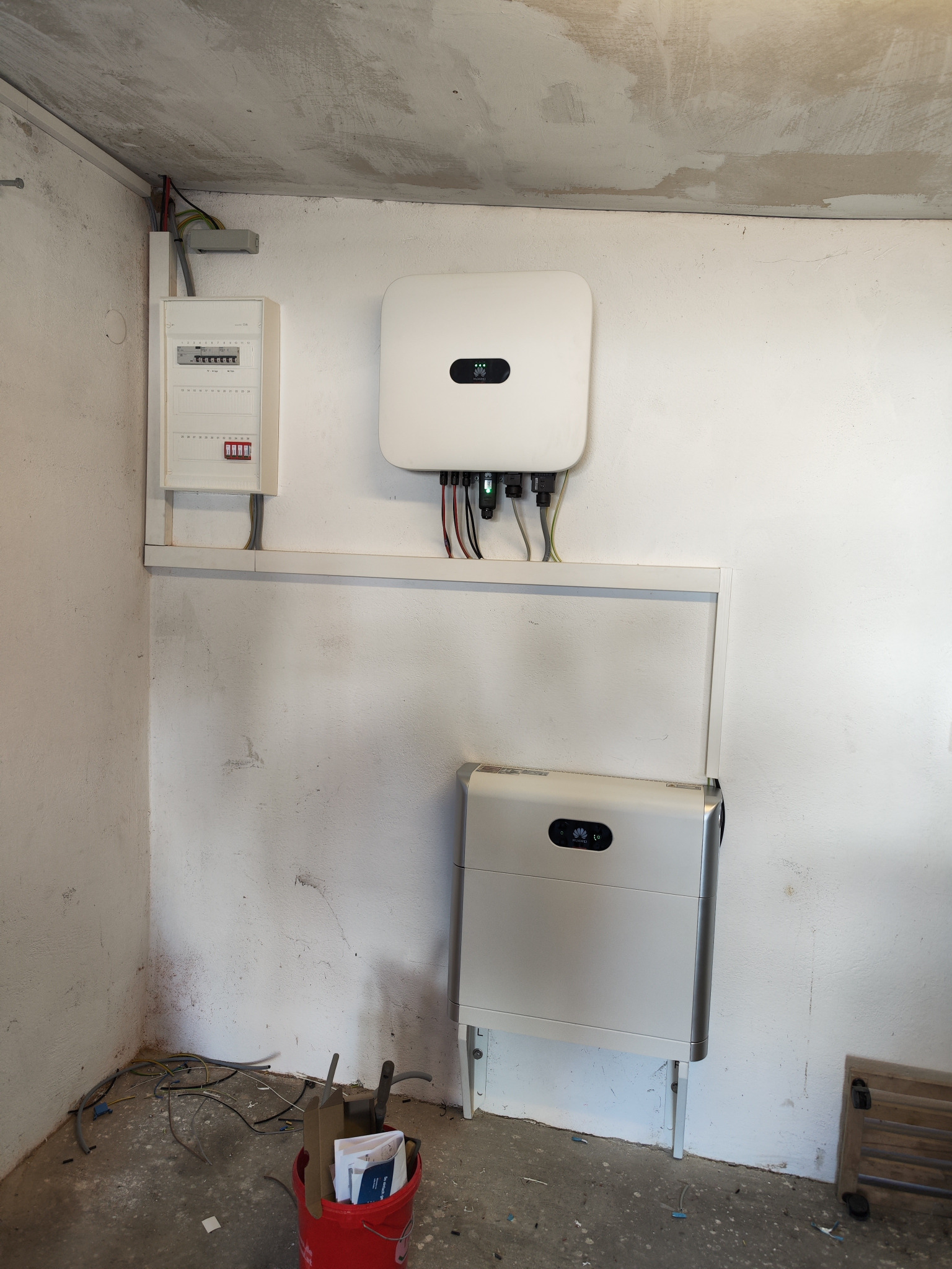 PV Wechselrichter Installation